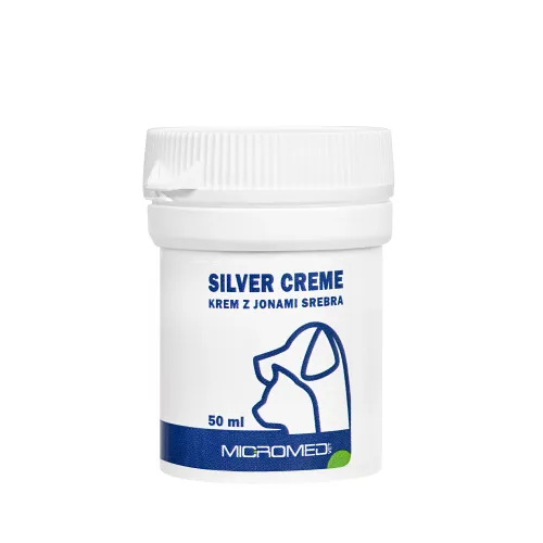 Micromed Vet Silberionencreme 50 ml Krem z jonami srebra Micromed Vet 50 ml