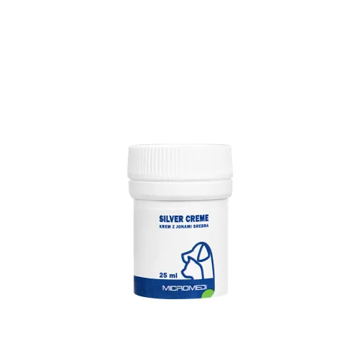 Micromed Vet Silberionencreme 25 ml Krem z jonami srebra Micromed Vet 25 ml