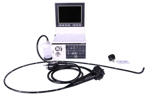 Veterinär-Videoendoskop LTVE03, Länge 3,3 m Scope_with_image_processor (1).webp