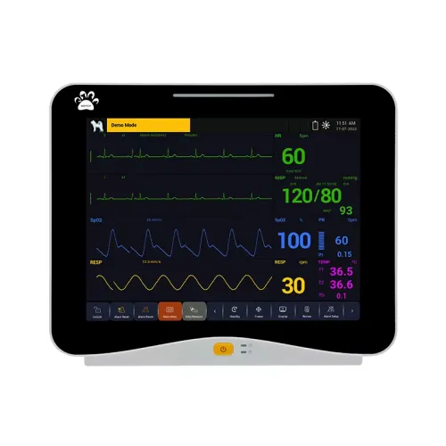 iM-12V EtCO2-Patientenmonitor mit Drucker IM-12V VET monitor-1.webp