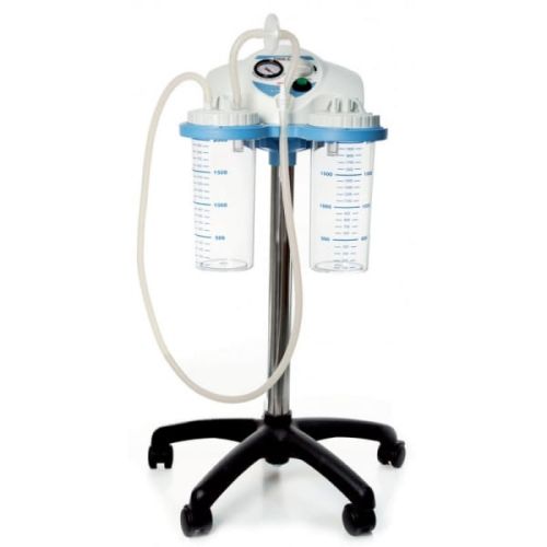 Chirurgisches Absauggerät (Operationssauger) mit zwei Sekretflaschen – ASKIR C30 BASIC