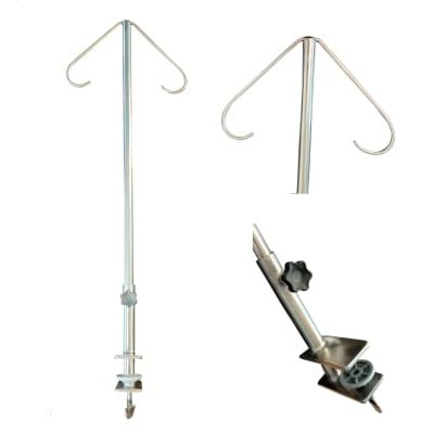 Tropfständer tischmontiert Stahl 94cm 400px_stojak na kroplówki.jpg