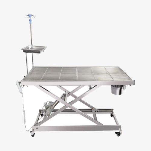 Elektrischer X-Type Behandlungstisch VET-VT02, 140 × 67 cm
