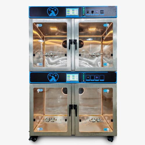 Tierärztlicher ICU-Intensivkäfig VET-V202, 120 × 92 × 191 cm