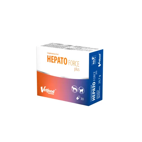 Hepatoforce Plus 30 Kapseln Vetfood