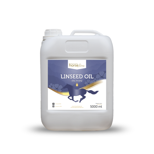 Leinsamenöl HorseLinePRO Olej lniany HorseLinePRO 5l.png