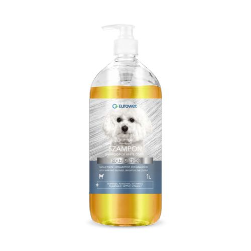 Weißes Fell Shampoo für Hunde Eurowet Szampon biała sierść dla psa Eurowet 1 l.jpg
