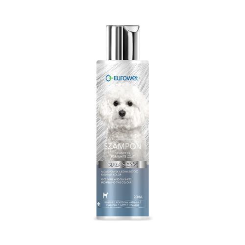 Weißes Fell Shampoo für Hunde Eurowet Szampon biała sierść dla psa Eurowet 200 ml.jpg