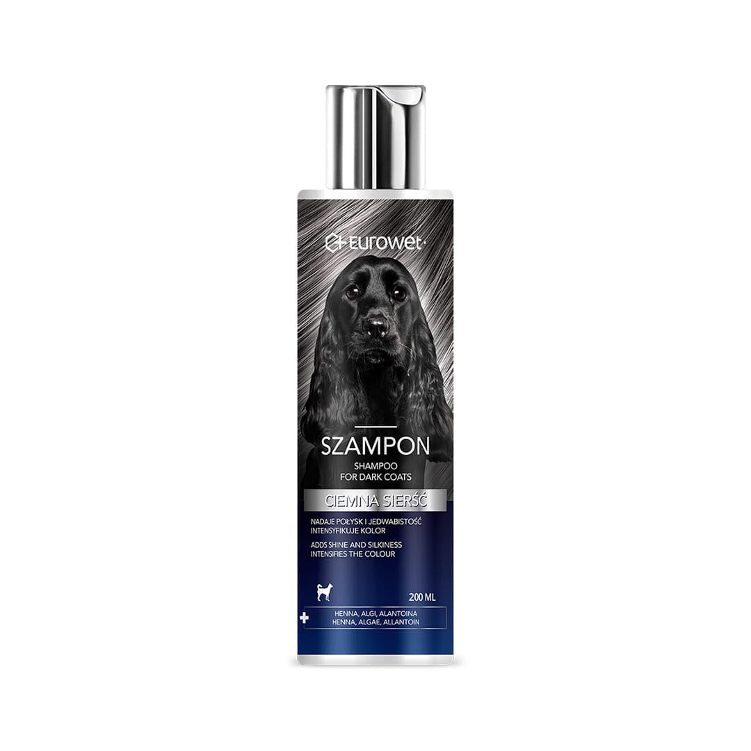 Dunkles Haarshampoo für Hunde Eurowet