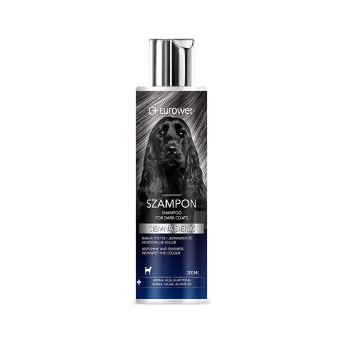Dunkles Haarshampoo für Hunde Eurowet Szampon ciemna sierść dla psa Eurowet 200 ml.jpg