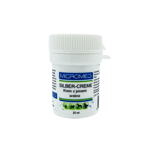 Micromed Vet Silberionencreme 25 ml Krem z jonami srebra Micromed Vet 25 ml.png