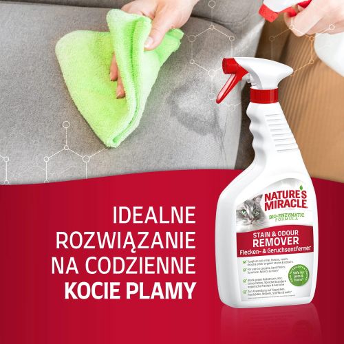 Nature's Miracle Flecken- und Geruchsentferner 709 ml Nature's Miracle Stain&amp;Odour REMOVER CAT 709ml-3.jpg