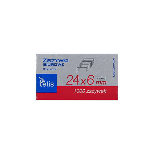 Büroklammern 24 x 6 mm 1000 Stk.