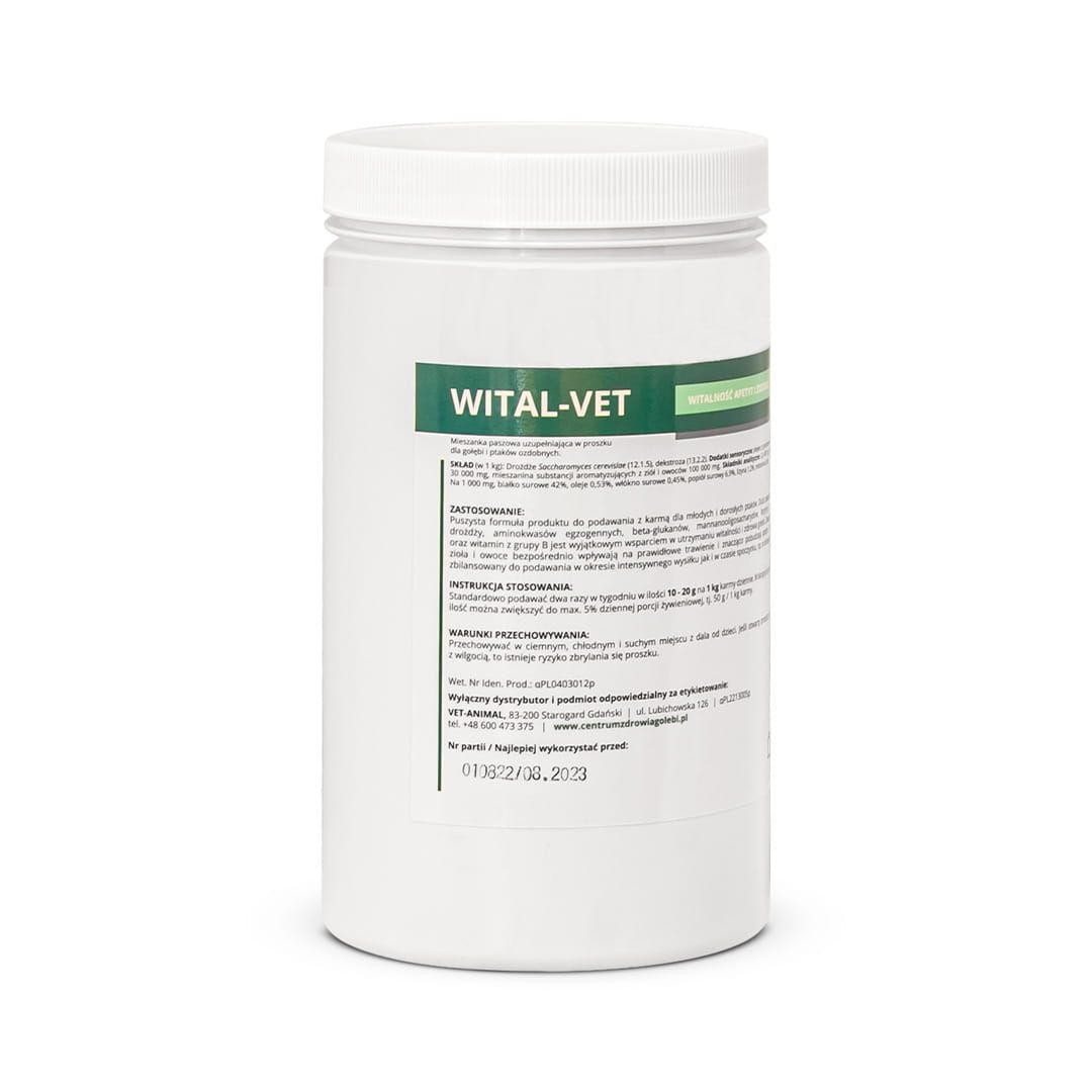 WITAL-VET witalność, apetyt i zdrowie 500 g.jpg