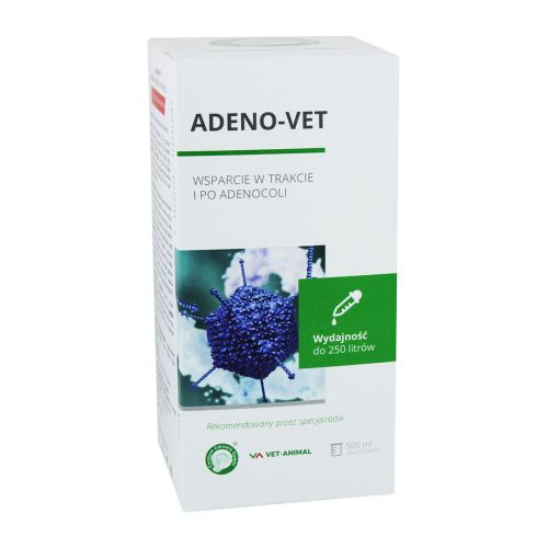 ADENO-VET Unterstützung während und nach AdenoColi ADENO-VET wsparcie w trakcie i po AdenoColi 500ml.jpg