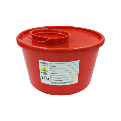 Behälter für medizinische Abfälle rot Pojemnik na odpady medyczne czerwony 3,5 l.png