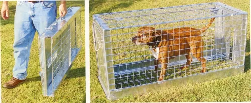 Große Käfigfalle für verschiedene Tiere duża klatka-2.jpg