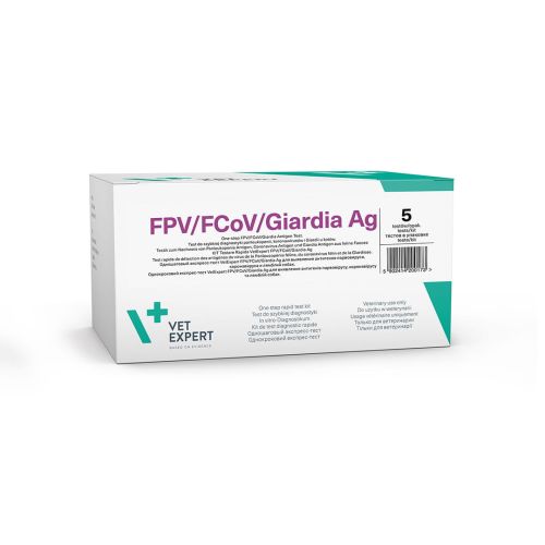 FPV/FCov/Giardia Ag 5 Tests VetExpert