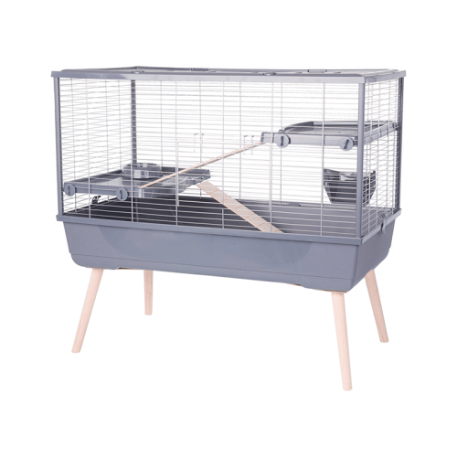 NEOLIFE 100 Käfig für Kaninchen Zolux NEOLIFE 100-szara.png