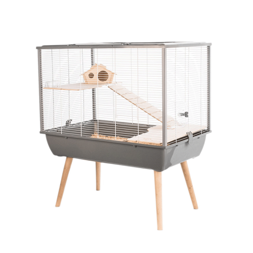 Neo Silta Käfig für kleine Nagetiere H58 Zolux Neo-Silta-szara.png