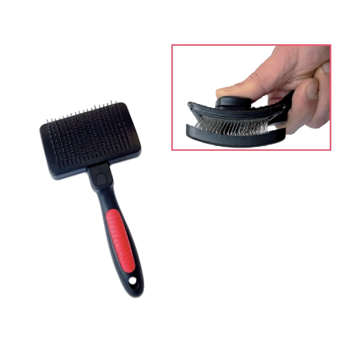 Ideal Dog selbstreinigende Pudelbürste szczotka-samoczyszczaca-idealdog-mała-4.png