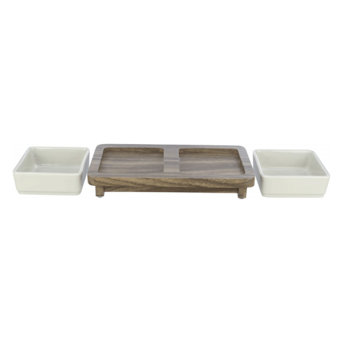 Schalen auf Ständer Keramik 2 × 0,4 l CityStyle TX-24823-1.png