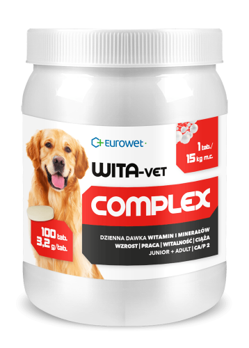 WITA-VET Complex für Hunde 3,2g Eurowet Wita-Vet_Pies_COMPLEX_32g_100tab-1.png