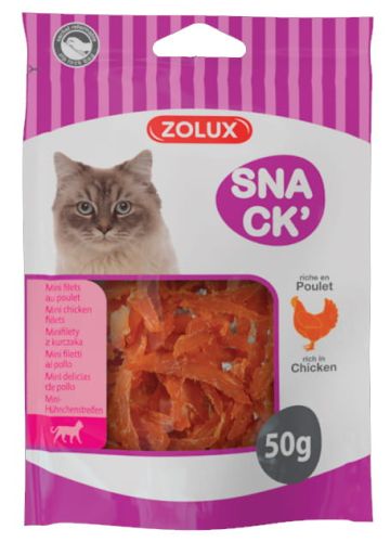 Mini-Hühnerfilets Katzenleckerli