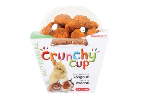 CRUNCHY CUP Nagetier-Leckerbissen Karotten Heu d.jpg