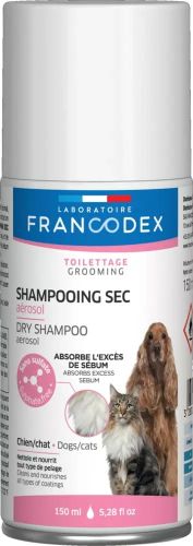 Trockenshampoo-Spray für Hunde und Katzen 150 ml