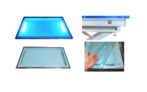Blovi Crystal Elektrisch beleuchteter Acrylglas-Pflegetisch Zrzut ekranu 2024-05-22 094133.png