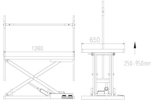 Elektrischer Pflegetisch von Shernbao mit Steckdose und USB-Anschluss 3a5c56b39b6f5a000d742533da3a971f.jpg