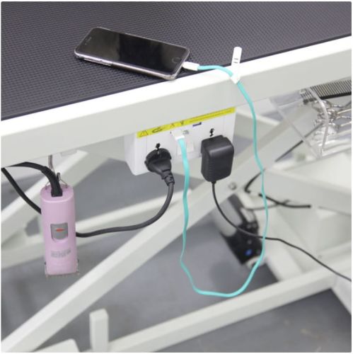 Elektrischer Pflegetisch von Shernbao mit Steckdose und USB-Anschluss 25188.jpg