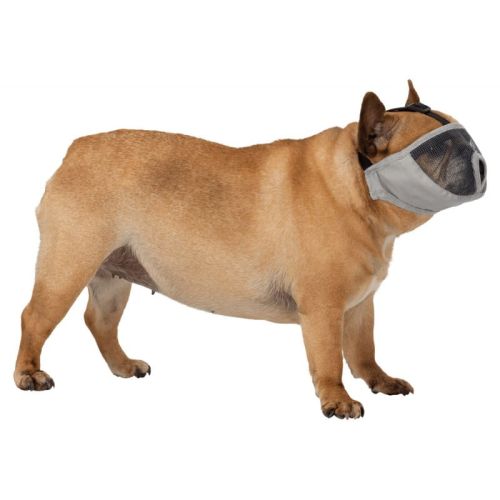 Maulkorb für kurzhaarige Hunde kaganiec-dla-psow-ras-krotkopyskich-poliester-sm-24-cm-szary (2).jpg