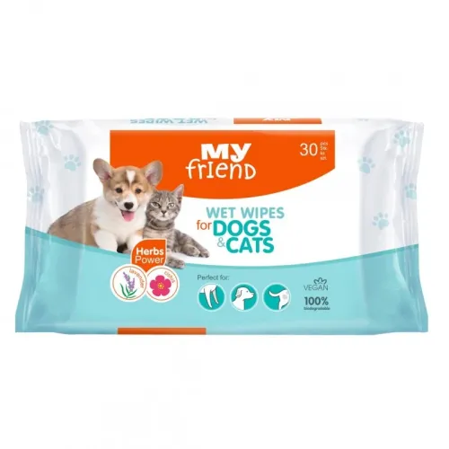 My Friend Feuchttücher für Hunde und Katzen
