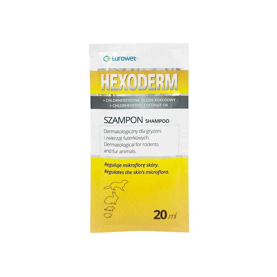 Hexoderm szampon dla gryzoni 20 ml Eurowet.jpg