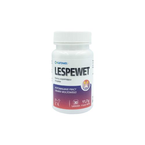Lespewet für Hunde 30 Tabletten Eurowet Lespewet dla psów 30 tabletek Eurowet.jpg