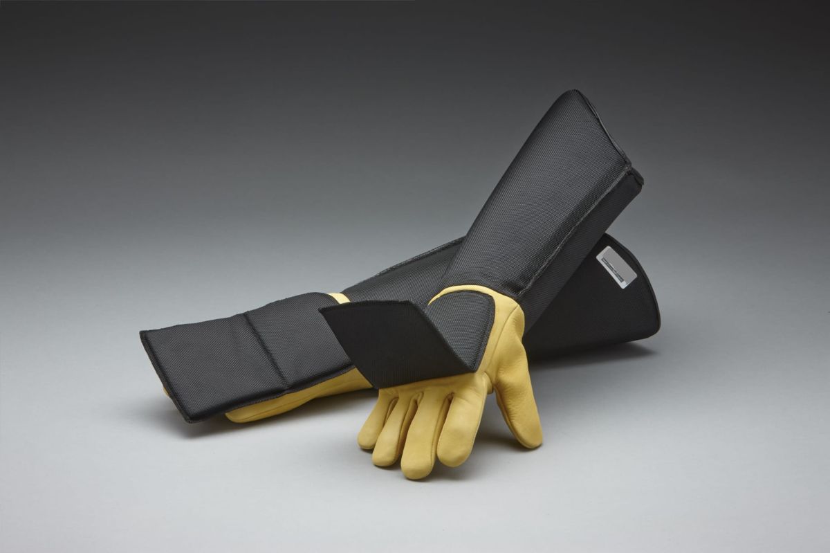 Tierärztliche Schutzhandschuhe Stulpe