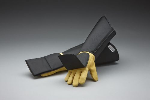 Tierärztliche Schutzhandschuhe Stulpe Rękawice żółto -czarne 122-344.jpg