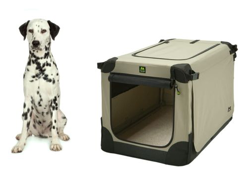 Mealson Soft Kennel Stoffkäfig 82x59x59 cm SoftKennel_82_tan.jpg