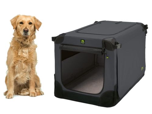 Mealson Soft Kennel Stoffkäfig 92x64x64 cm SoftKennel_92_anthracite.jpg