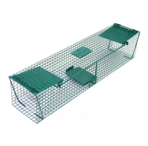 Geckofalle mit zwei Eingängen, effektiv für Marder, Otter, Grackles, Ratten 125 cm 1601-1.jpg