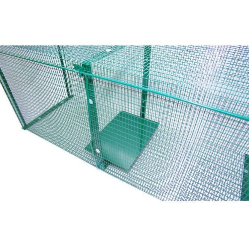 Lebendfalle mit zwei Eingängen für Füchse 150x50x60cm 1592-3_1.jpg
