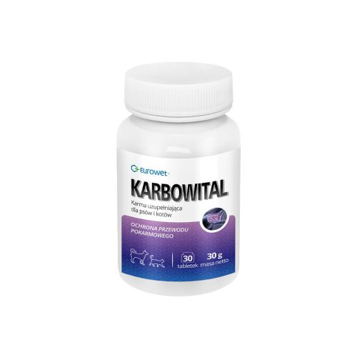 Carbovital für Hunde und Katzen 30 Stück Eurowet Karbowital dla psów i kotów 30 szt Eurowet.jpg