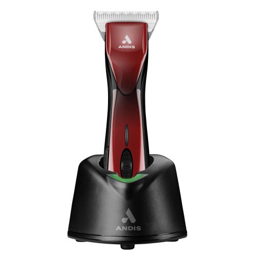 Andis - Pulse ZR II Clipper Red - professioneller kabelloser Rasierer, 5-Gang mit zwei Batterien und CeramicEdge Nr. 30W X-fine breite Klinge (0,5 mm), rot pulse-zr-ii-clipper.jpg