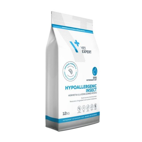 HYPOALLERGENIC INSECT Hundefutter 12kg VetExpert  vet-expert-hypoallergenic-insect-sucha-karma-weterynaryjna-dla-psow.jpg