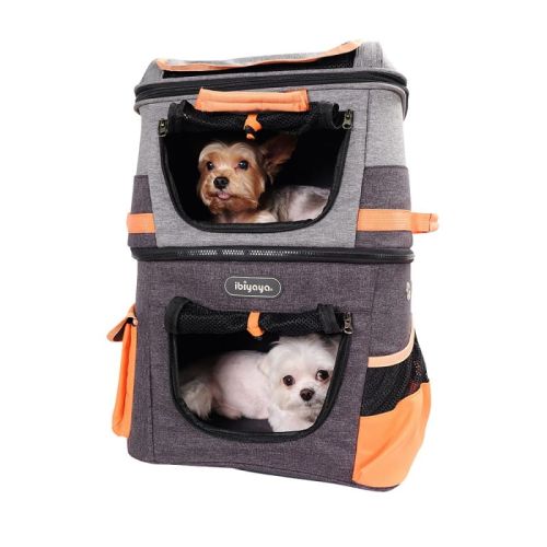 Innopet Double Carrying Backpack mit zwei Ebenen für Haustiere innopet-two-tier-pet-backpack-plecak-do-przewozu-psow.jpg