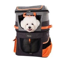 Innopet Double Carrying Backpack mit zwei Ebenen für Haustiere
