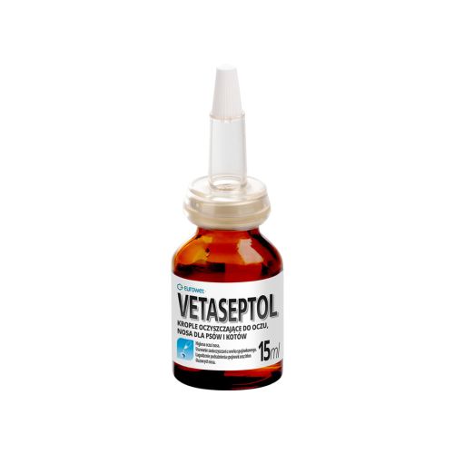 Vetaseptol Augen- und Nasentropfen 15 ml Eurowet Vetaseptol krople do oczu i nosa 15 ml Eurowet-2.jpg