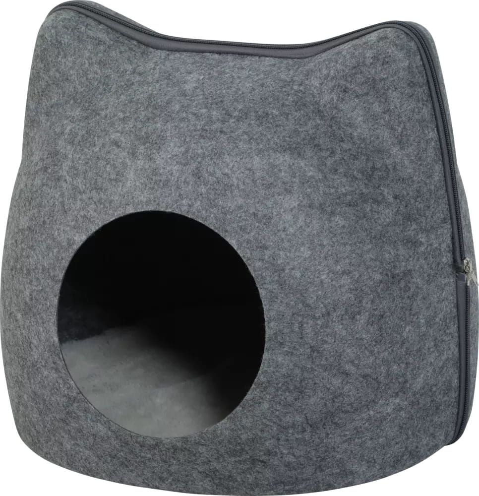 Katzenbett geschlossener Zwinger mit Ohren